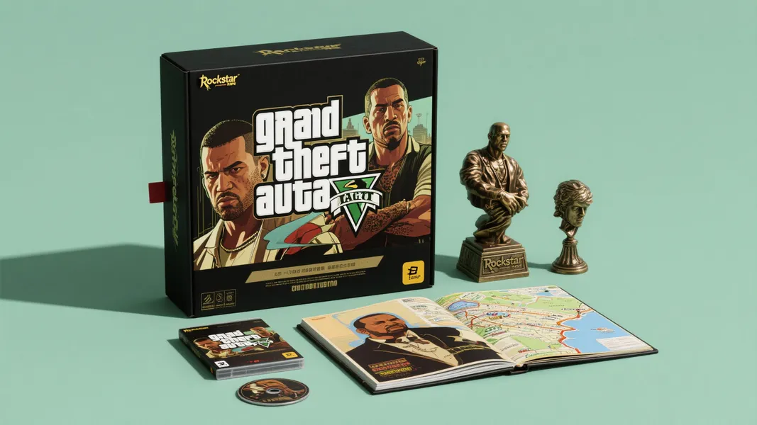 惊艳仿真！博主打造《GTA6》收藏版概念图，堪比官方设计