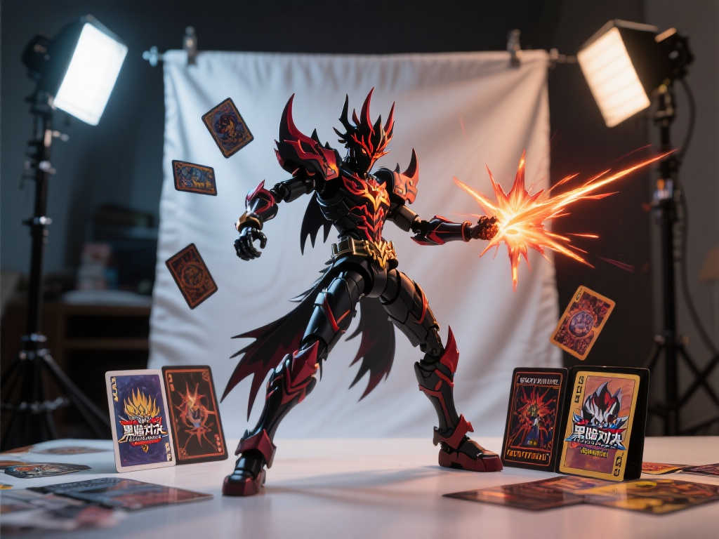 游戏王GX 地狱凯撒亮 REVOLTECH 精致可动人偶 游戏王GX 地狱凯撒亮 REVOLTECH 精致可动人偶