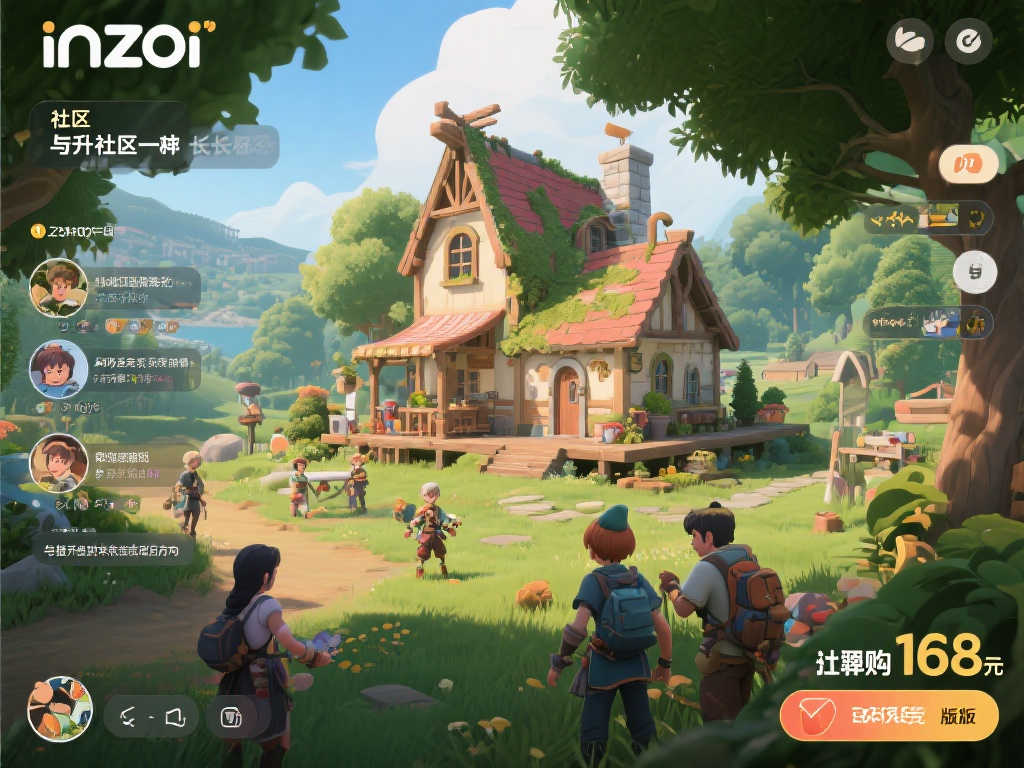 inZOI（云族裔）抢先体验版今日震撼首发，仅188元！