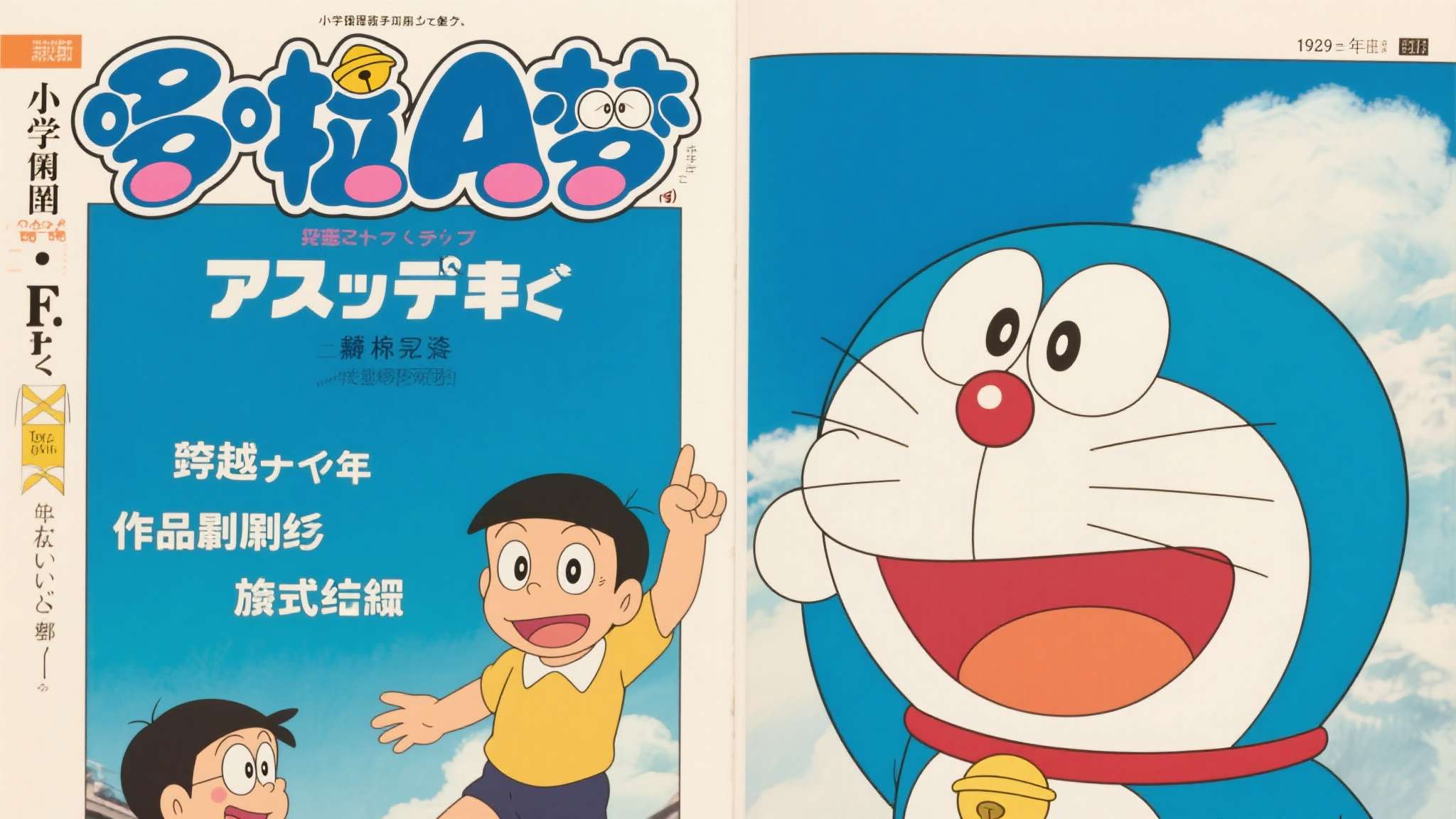 藤子・f・不二雄名作剧场《哆啦a梦》漫画官宣完结!未删减