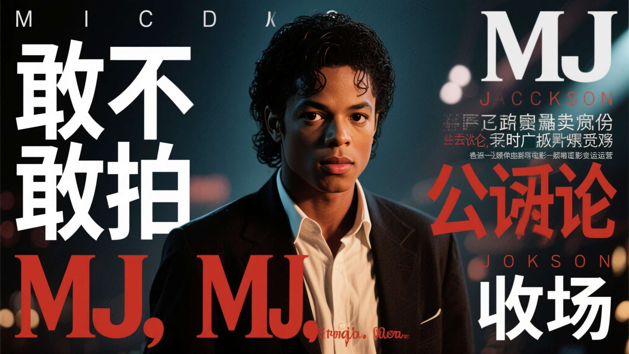 敢拍还是不敢拍？《MJ》传记片引发＂公关式＂争议！